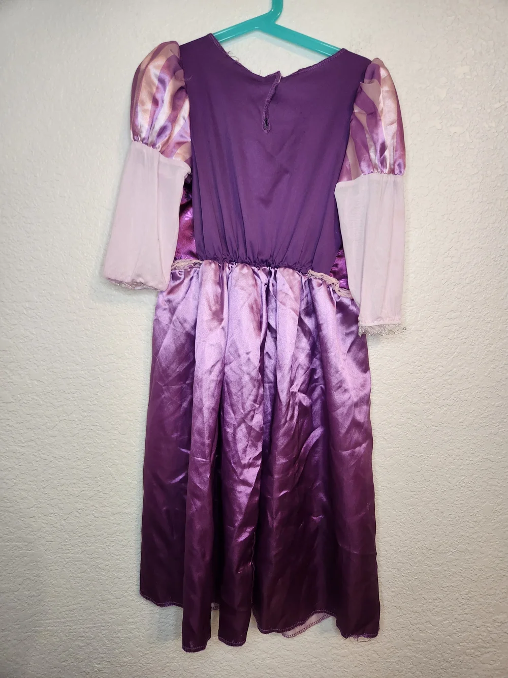 Disney Rapunzel Tangled Costume Purple Pink Dress Child Size 4 6 6x Princess